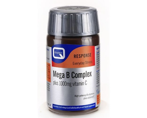 Quest Mega B Complex, 30 ταμπλέτες Quest Mega B Complex, 30 ταμπλέτες