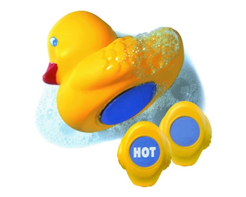  Munchkin, Safety Bath Duck Παπάκι Μπάνιου Mε Ένδειξη Θερμοκρασίας Νερού, 1τμχ