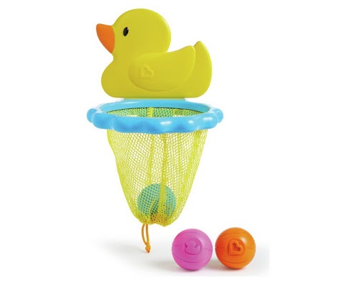 Munchkin, DuckDunk Basket Bath Toy Μπασκέτα Μπάνιου, 12m+, 4τμχ