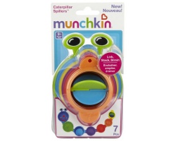 Munchkin, Caterpillar Spillers Σετ με 7 πολύχρωμα και αριθμημένα ποτηράκια 7τμχ