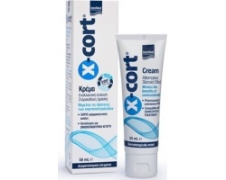 Intermed X-Cort Cream Κρέμα ενναλακτική επιλογή στεροειδούς δράσης 50 ml  Intermed X-Cort Cream Κρέμα ενναλακτική επιλογή στεροειδούς δράσης 50 ml