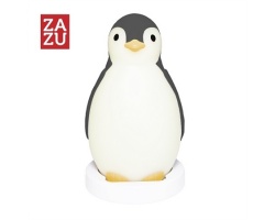  ZAZU Pam πιγκουίνος Ηχείο, εκμάθηση ξυπνήματος, ύπνου, φωτάκι νυκτός γκρί 