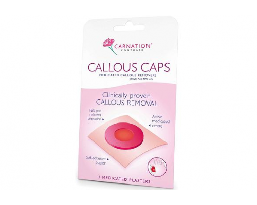 Vican Carnation Callous, Επιθέματα αφαίρεσης κάλων με σαλικυλικό οξύ, 2τμχ  Vican Carnation Callous, Επιθέματα αφαίρεσης κάλων με σαλικυλικό οξύ, 2τμχ