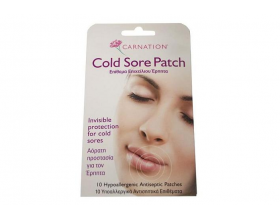 Vican Carnation Cold Sore Patch, Καταπολεμά τον επιχείλιο έρπητα, 10patch