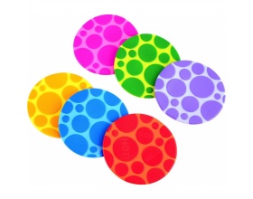 Munchkin, Αντιολισθητικά Πατάκια με Ένδειξη Θερμότητας 6 στρογγυλά πατάκια 