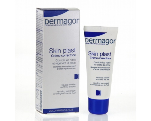 Dermagor Skin Plast Ισχυρή Αντιρυτιδική Κρέμα Προσώπου με Υαλουρονικό Οξύ, για Ελαστικότητα & Σύσφιξη, 40 ml 