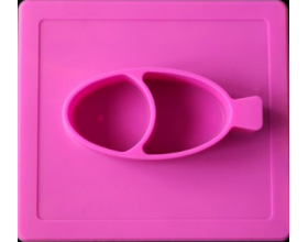 Stark&Watson, Easy Mats Σουπλά-Πιάτο, Χρώμα Φούξια, 1τμχ