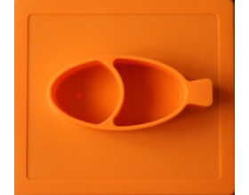 Stark&Watson, Easy Mats Σουπλά-Πιάτο, Χρώμα Πορτοκαλί, 1τμχ