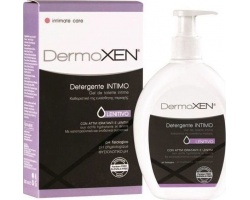 Dermoxen Lenitivo Detergente Gel de Toilette Intimo Καθαριστικό για την ευαίσθητη περιοχή με φυτικά ενυδατικά εκχυλίσματα 200ml 