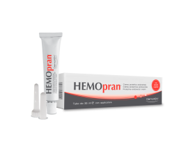  Dermoxen Hemopran Protective Endorectal Cream Προστατευτική Κρέμα για την ανακούφιση από ερεθισμούς στην περιοχή του πρωκτού & της περιπρωκτικής περιοχής, 35ml  