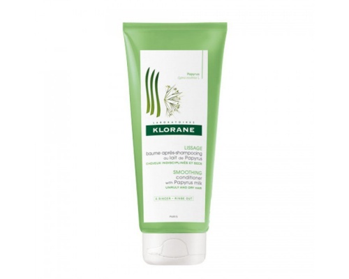 Klorane Smoothing Conditioner with Papyrus Milk Μαλακτική Κρέμα Λείανσης 200ml  Klorane Smoothing Conditioner with Papyrus Milk Μαλακτική Κρέμα Λείανσης 200ml