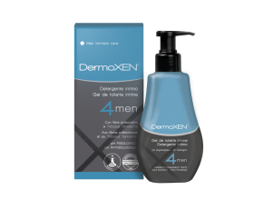  Dermoxen Intimate Cleanser 4 Men Καθαριστικό για την ευαίσθητη περιοχή του Άνδρα, 125ml  