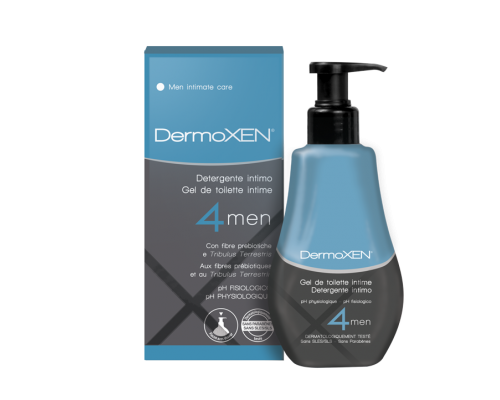  Dermoxen Intimate Cleanser 4 Men Καθαριστικό για την ευαίσθητη περιοχή του Άνδρα, 125ml  