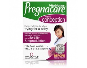 VITABIOTICS Pregnacare Conception Συμπλήρωμα διατροφής περιέχει μια ποικιλία θρεπτικών συστατικών που μπορούν να συμβάλλουν στην αναπαραγωγική υγεία της γυναίκα 30 ταμπλέτες VITABIOTICS Pregnacare Conception Συμπλήρωμα διατροφής περιέχει μια ποικιλία θρεπτικών συστατικών που μπορούν να συμβάλλουν στην αναπαραγωγική υγεία της γυναίκα 30 ταμπλέτες