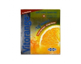Uni-Pharma Vitorange 1 gr Vitamin C Sugar Free,12 αναβράζοντα δισκία  Uni-Pharma Vitorange 1 gr Vitamin C Sugar Free,12 αναβράζοντα δισκία