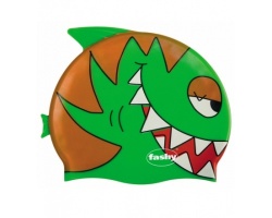 Fashy Παιδικό Σκουφάκι Σιλικόνης, Χρώμα Πράσινο, 1τμχ  Fashy Παιδικό Σκουφάκι Σιλικόνης, Χρώμα Πράσινο, 1τμχ