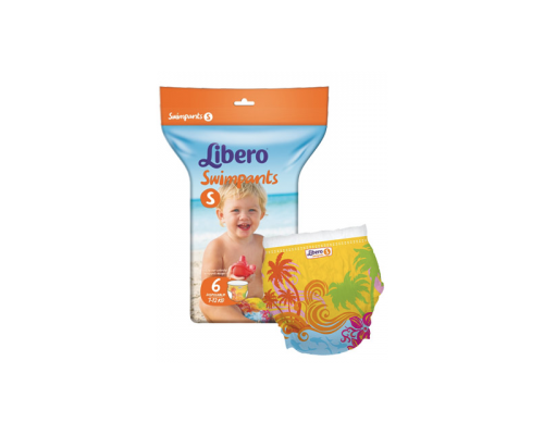 Libero Swimpants S, Πάνα Μαγιό μιας Χρήσης, 7-12Kg, 6τμχ   Libero Swimpants S, Πάνα Μαγιό μιας Χρήσης, 7-12Kg, 6τμχ