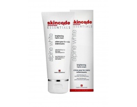 skincode ESSENTIALS, alpine white brightening hand cream, λευκαντική κρέμα χεριών, 75 ml