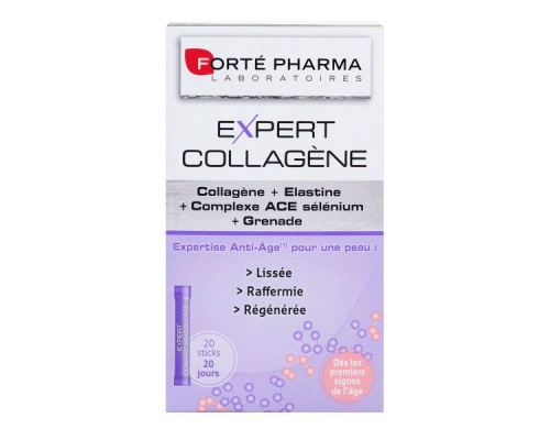 Forte Pharma Expert Collagene, Συμπλήρωμα Διατροφής Με Κολλαγόνο, 20stics Forte Pharma Expert Collagene, Συμπλήρωμα Διατροφής Με Κολλαγόνο, 20stics