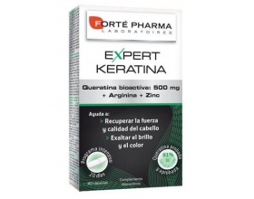Forte Pharma Expert Keratine 500 mg, Βιοενέργη Κερατίνα Για Δυνατά Μαλλιά, 40caps