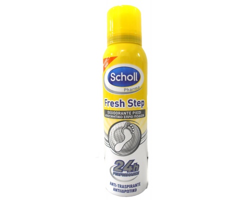 DR SCHOLL DEO-CONTROL PIEDI, Αποσμητικό Σπρέι ποδιών για την κακοσμία και την εφίδρωση 150 ml DR SCHOLL DEO-CONTROL PIEDI, Αποσμητικό Σπρέι ποδιών για την κακοσμία και την εφίδρωση 150 ml