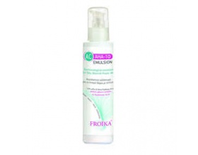  Froika AC AHA-10 Emulsion Αναπλαστικό Γαλάκτωμα για Λιπαρή & Ακνεϊκή Επιδερμίδα με Ατέλειες, 125ml 