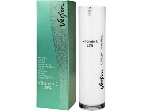 Version Vitamin E 25%, Αντι-γηραντική κρέμα προσώπου με βιταμίνη Ε 50ml