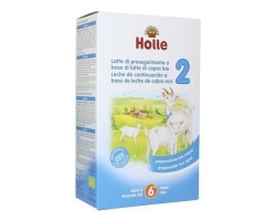 HOLLE, Βρεφικό Βιολογικό Κατσικίσιο Γάλα, Από 6 Μηνών, 400gr, 1 τεμ. 