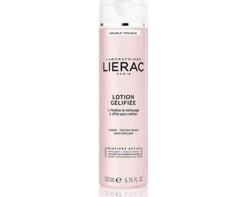 Lierac Demaquillant Lotion Gelifiee Λοσιόν Ζελ Διπλής Τόνωσης για όλες τις επιδερμίδες, 200ml   Lierac Demaquillant Lotion Gelifiee Λοσιόν Ζελ Διπλής Τόνωσης για όλες τις επιδερμίδες, 200ml