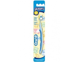 ORAL-B Οδοντόβουρτσα 4-24 μηνών (σιέλ-μπλέ-κίτρινο) ORAL-B Οδοντόβουρτσα 4-24 μηνών (σιέλ-μπλέ-κίτρινο)