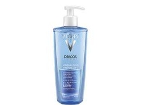 Vichy Dercos Mineral Doux Απαλό σαμπουάν με ιχνοστοιχεία και τονωτικό για συχνή χρήση 400ml