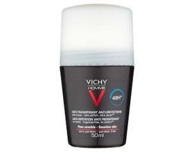 VICHY HOMME Deodorant Anti-transpirant, Αποσμητική φροντίδα για 48 ώρες για την ευαίσθητη επιδερμίδα των ανδρών 50ml VICHY HOMME Deodorant Anti-transpirant, Αποσμητική φροντίδα για 48 ώρες για την ευαίσθητη επιδερμίδα των ανδρών 50ml