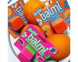 Baby balmi moisturising Lip Balm, Tangerine, ενυδατικό λιπ χειλιών με γεύση μανταρίνι, 4g Baby balmi moisturising Lip Balm, Tangerine, ενυδατικό λιπ χειλιών με γεύση μανταρίνι, 4g