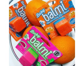 Baby balmi moisturising Lip Balm, Tangerine, ενυδατικό λιπ χειλιών με γεύση μανταρίνι, 4g