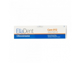 EllaDent Care 012 Οδοντόπαστα Για την αποτελεσματική καταπολέμηση της οδοντικής μικροβιακής πλάκας, της τερηδόνας και της κακοσμίας του στόματος  75ml 