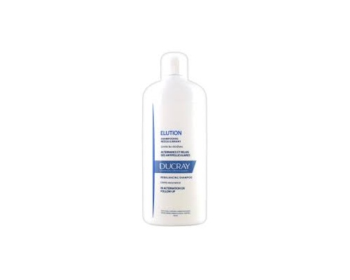 Ducray Elution Dermo-protective Shampoo, Δερμοπροστατευτικό Σαμπουάν Καθημερινής Χρήσης, 400 ml  Ducray Elution Dermo-protective Shampoo, Δερμοπροστατευτικό Σαμπουάν Καθημερινής Χρήσης, 400 ml