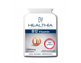 Healthia Vitamin Β12 Συμπλήρωμα Διατροφής με Βιταμίνη Β12, 100tabs 