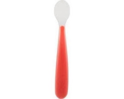 Chicco Soft Silicone Spoon 6m+, Kουτάλι σιλικόνης κατάλληλο για βρέφη μετά τους 6 μήνες