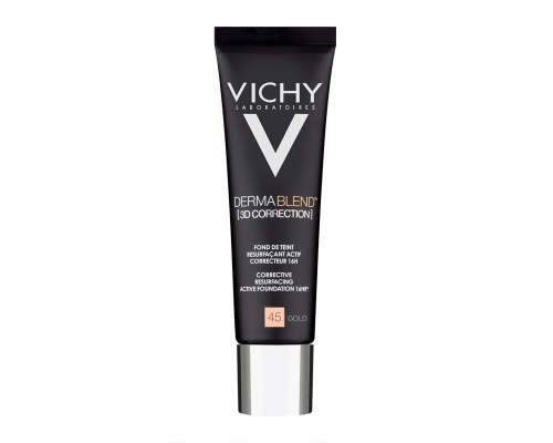 Vichy, Dermablend, 3D Make Up Ενεργής Διόρθωσης ,16 Ωρών, No 45, 30ml Vichy, Dermablend, 3D Make Up Ενεργής Διόρθωσης ,16 Ωρών, No 45, 30ml