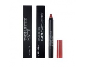 KORRES, Raspberry Matte Twist Lipstick-Ruby Redk, Κραγιόν σε πρακτική συσκευασία μολυβιού για ultra ματ τελείωμα με ακρίβεια και εξαιρετική διάρκεια, 1,5g KORRES, Raspberry Matte Twist Lipstick-Ruby Redk, Κραγιόν σε πρακτική συσκευασία μολυβιού για ultra ματ τελείωμα με ακρίβεια και εξαιρετική διάρκεια, 1,5g