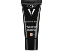 VICHY Dermablend, Make Up Fluid No.20 Vanilla Διορθωτικό Fond de Teint Προσώπου με λεπτόρευστη υφή, για όλους τους τύπους επιδερμίδας, 30ml