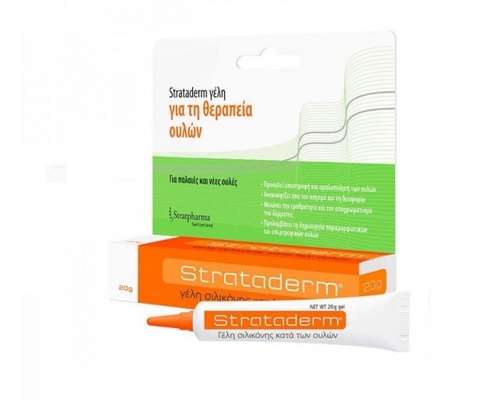 STRATPHARMA Strataderm Γέλη Σιλικόνης κατά των ουλών 20gr STRATPHARMA Strataderm Γέλη Σιλικόνης κατά των ουλών 20gr