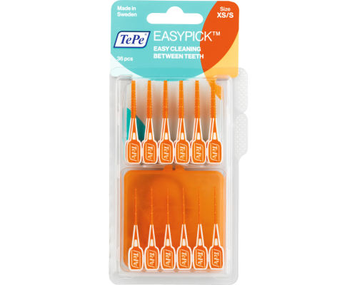 TePe EasyPick™, Ελαστικά Μεσοδόντια, XS/S, συσκευασία 36 Τεμαχίων