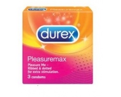 Durex PleasureMax Προφυλακτικά 3 τεμ. 