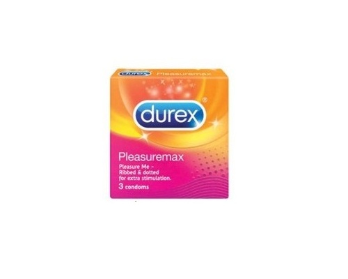 Durex PleasureMax Προφυλακτικά 3 τεμ.  Durex PleasureMax Προφυλακτικά 3 τεμ.
