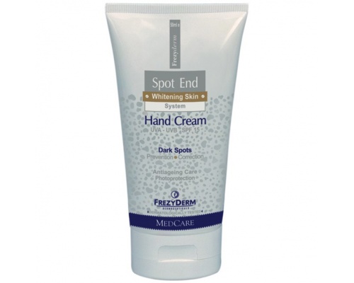 Frezyderm Spot End Hand Cream Λευκαντική και αντιγηραντική κρέμα χεριών με SPF15 50 ml Frezyderm Spot End Hand Cream Λευκαντική και αντιγηραντική κρέμα χεριών με SPF15 50 ml