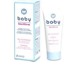 PLAC-AID, BABY BIOXTRA, Οδοντόκρεμα Μωρών, 25m PLAC-AID, BABY BIOXTRA, Οδοντόκρεμα Μωρών, 25m