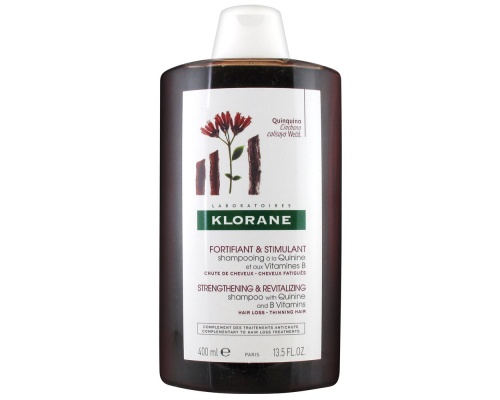 Klorane Shampooing à la quinine et aux vitamines B, Σαμπουάν με κινίνη και σύμπλεγμα βιταμινών Β που δυναμώνει και τονώνει τα μαλλιά, 400ml Klorane Shampooing à la quinine et aux vitamines B, Σαμπουάν με κινίνη και σύμπλεγμα βιταμινών Β που δυναμώνει και τονώνει τα μαλλιά, 400ml