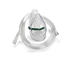 Μάσκα Οξυγόνου Α με σωλήνα, 1 τμχ