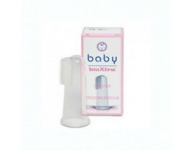 PLAC-AID, BABY FINGERBRUSH, Μαλακή οδοντόβουρτσα χωρίς PVC που βοηθά στον καθαρισμό και στο μασάζ των παιδικών δοντιών και ούλων PLAC-AID, BABY FINGERBRUSH, Μαλακή οδοντόβουρτσα χωρίς PVC που βοηθά στον καθαρισμό και στο μασάζ των παιδικών δοντιών και ούλων